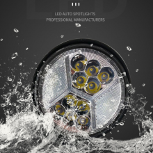 Round 177w High Brightness LED Automobile Refitted Working Light thumbnail-2