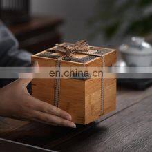 Luxury Custom Different Size High Quality Bamboo Packaging Boxes for Gift thumbnail-5