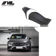 Modify Luxury W205  A C CLA Class Carbon Fiber Car Seat Cover for Mercedes Benz A35 A45 C43 C63 AMG S CLA35 AMG 2D 4D 2014-2021