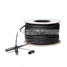 DYS 1 Core Outdoor Fiber Optic MINI IP Connector Compatible OptiTap SC APC to SC/APC FTTH Drop Cable Assembly thumbnail-5