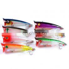 7.8cm 10.5g Factory Wholesale Topwater Popper Bait Colorful Paint Hard Fish Lure Fishing Lure Making Supplies thumbnail-2