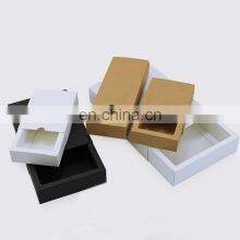 Custom Luxury Sleeves Matte Black Sliding Paper Drawer Gift Box thumbnail-3