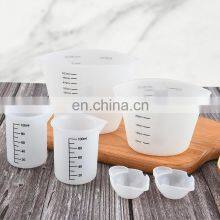 6 Piece Set Choice 250ml Food Visual Kitchen Laboratory 10ml 100ml Silicone Measuring Cup thumbnail-1