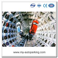 Hot Sale! 5 to 15 Floors Smart Card Tower Parking System/Automatic Round Shape Parking System
