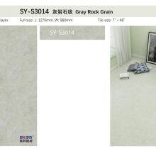 GKBM Greenpy SY-S3014 4mm Eco-Friendly Waterproof Click Gray Rock Stone Plastic Composite SPC Flooring for Office thumbnail-4