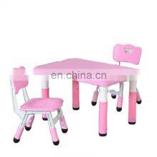 High Quality Multi Color Anti Fall And Anti Collision Safety Kids Desk And Chair Set