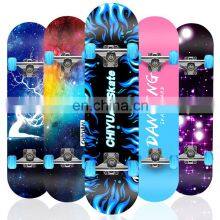 Fashion Four-wheel Skateboard Male and Female Double-up Maple Board Professional Scooter Manufacturer thumbnail-3