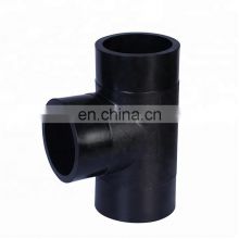 ISO4427 CERTIFICATE  Best Quality Plumbing PE Fittings Wholesale Product Tee 90 Equal (PE Thermoweld Fitting)
