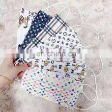 Children Face Mask Hello Kitty Desechable Mascarilla Pink Cartoon Printed Disposable Facemask for Kid thumbnail-5