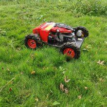 R/c Lawn Mower, China Tracked Robot Mower Price, Remote Control Slope Mower for Sale thumbnail-4
