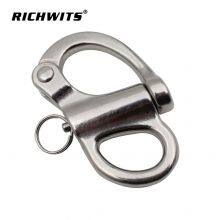 304/316 Stainless Steel Fixed Eye Snap Shackle thumbnail-3