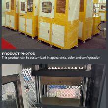 New 30ton/50ton Lab Vulcanizer PLC Controlled Plastic Hot Press Machine for Rubber With Reliable Engine Pump for Manufacturing thumbnail-4