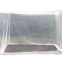 African Polyester Rectangular Mosquito Net With Deltamethrin or Alphacypermethrin, PBO Treated thumbnail-5