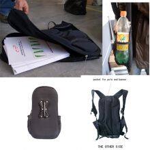 Weihai WZRODS Human Moving Walking Backgrounds Feather Teardrop Rectangle Net Backpack Flagpole for Outdoor Side Printing thumbnail-2