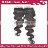 Elegant Hair Products 2015 Best Sellers Drop Shipping Suppliers Body Wave Middle Part Lace Closure