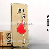 Exquisite Transparent Painted Silicone Soft Case for Samsung thumbnail-3
