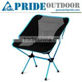 Folding Fishing Chair Yellow Red Blue Cheap Outdoor Adult Folding Half Moon Chair