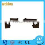 WELDON Black Powder Coated Custom Sheet Metal Precision Steel Stamping Part