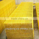 Chemical Resistant FRP Deck, Big Load Bearing FRP Grating Deck, Fiberglass Pultruded Grating Decking thumbnail-3