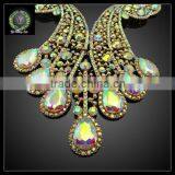 2016 New Arrival Handmade Crystal Jewelry Set Which for Wedding Jewelry Set Match Clothes KHK860 thumbnail-3