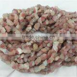 Wholesale B Grade Red Tourmaline Rough Beads Strand thumbnail-1