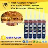 Heat Resistant Fireproof/Fire Rated Silicone Sealant/Fire Retardant Silicone Sealant