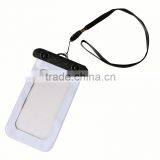 Touch Screen Clear PVC Cell Phone Waterproof Bag thumbnail-5