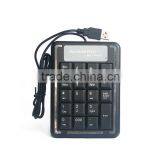 New Usb 18 Keys Silicone Numerical Keypad For Pc Laptop
