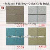 Full Body Ceramic Tile & Color Code Brick(45x45mm)