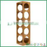 2015 New Design Promotional Bamboo Wine Shelf Best Quality thumbnail-2