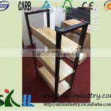 Sail Manufacture Supply Bookcase Steel Wood Combination Storage Rack