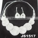 china supplier fashion rhinestone necklace set jewelry