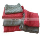Polyester or Cotton Jacquard Stone Washed Blanket-flower thumbnail-4