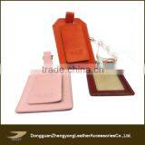 Wholesale Custom Cheap Bulk Travel Leather Luggage Tag
