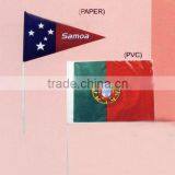 Bob Trading Polyester Hand Flag Best Service Custom Small Hand Flag