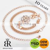 Custom different types of gold decorative metal chain Brightness F1-80051