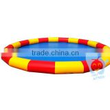 round pvc inflatable swimming pool for adults