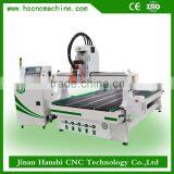 Frame Cutting Cnc Router Machine PTP HS1224 ATC Wood Machinery PVC Ceiling Machine
