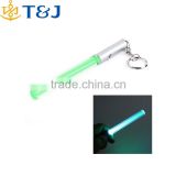 >>>Durable Glow Pen Flash Torch Magic Wand Stick Lightsaber LED Light Keychain/