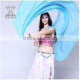 Belly Dance Veil, Belly Dance Performance Silk Veil, Belly Dance Performance Accessory (S27) thumbnail-1