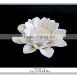 Ceramic Flower Shaped t Light Candle Holder Ceramci Lotus Home Decoration Pieces Craft thumbnail-3
