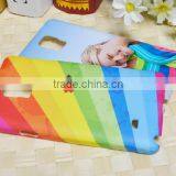 3D Sublimation Cover for Samsung Note 4; 3d Blank Case for Samsung Note 4; 3d Mobile Case, 3D Phone Case for Samsung Note 4