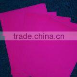ADHESIVE FLUORESCENT LABEL PAPER