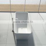Custom Size Acrylic Solid Surface Bathtub / Stone Resin Bath Tubs,Artificial Stone Freestanding Bathtub thumbnail-4