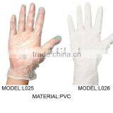 Professional Hairdressing&cosmetic Disposable PVC Glove