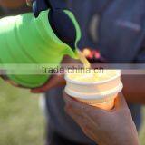 Office BPA Free Folding Design Durable Food Grade Silicone Tumbler thumbnail-2