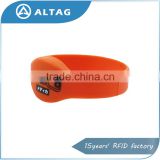 Passive silicon waterproof rfid NFC wristbands