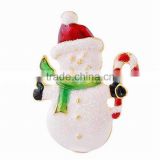 MMRM 1Pcs Vintage Christmas Snowman Brooch Pin Party Holiday Gift