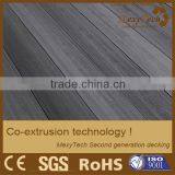 Popular Roofing Building Material WPC Color Grain Decking