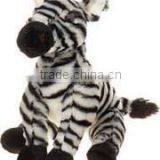 Promotional Custom Imprinted Plush Stuffed Zebra Logo T-shirt Animal Toys thumbnail-1